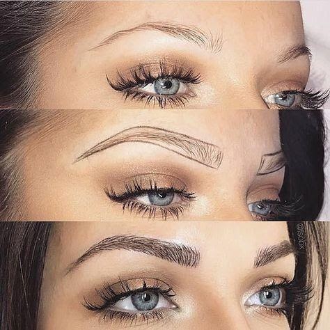 techniques for well shaped eyebrows